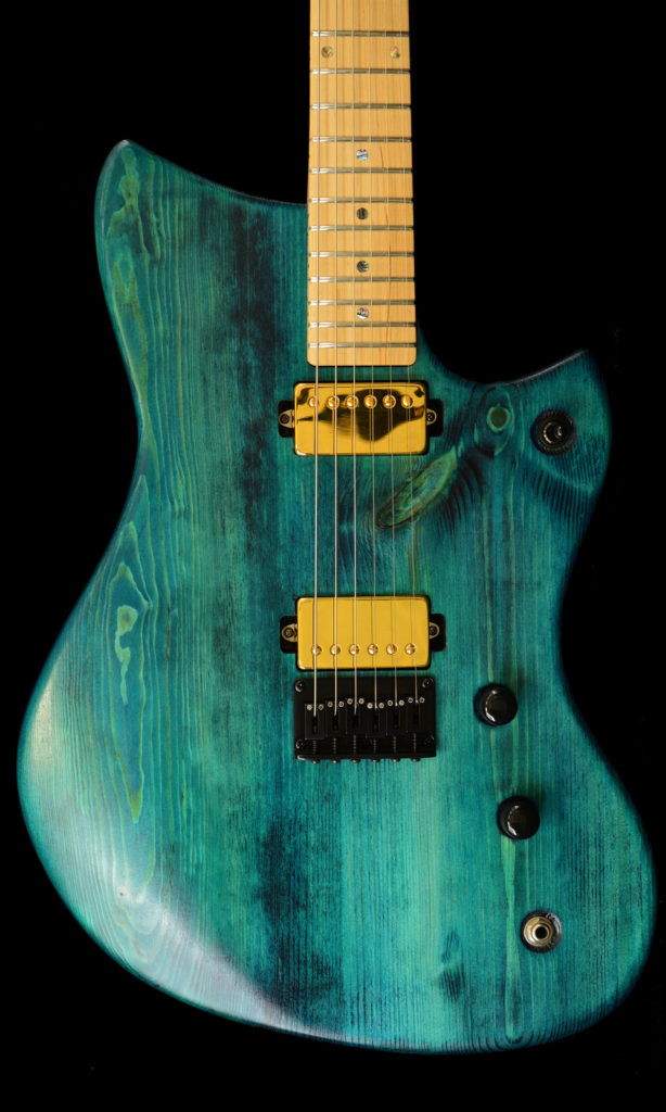 Munson marauder custom shop front view of the body