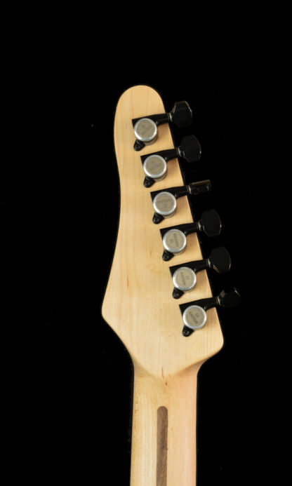 Munson marauder custom shop headstock rear view