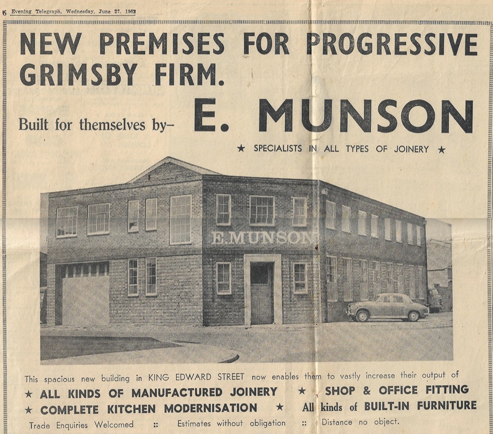 E. Munson factory in 1962