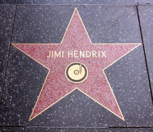 Jimi Hendrix guitar legend