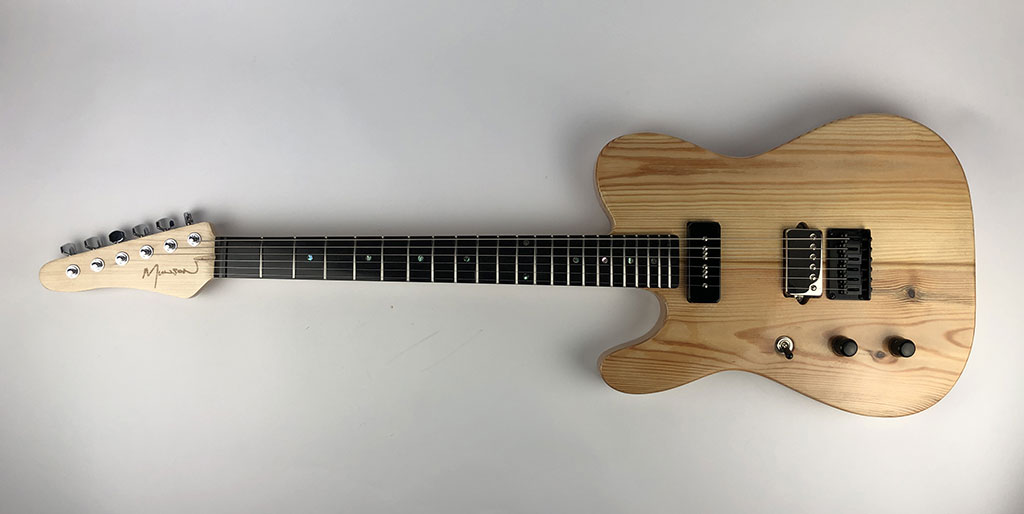 Left handed guitar