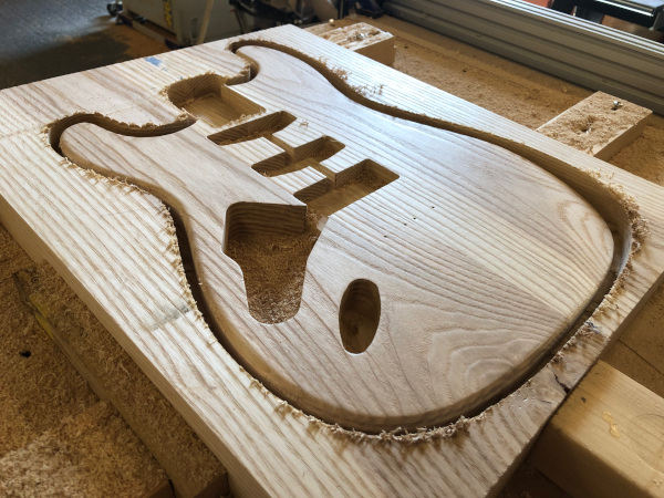 English Ash Munson Avenger. Forest to Fretboard
