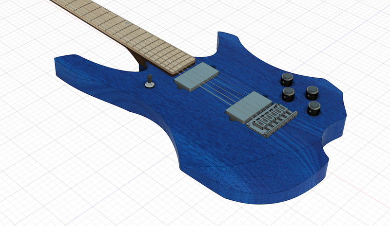 CAD Guitar Design